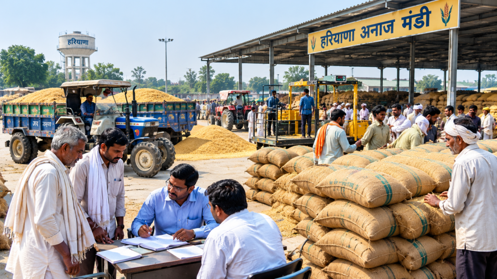Haryana Paddy Procurement News: मंडियों में धान उठान धीमा